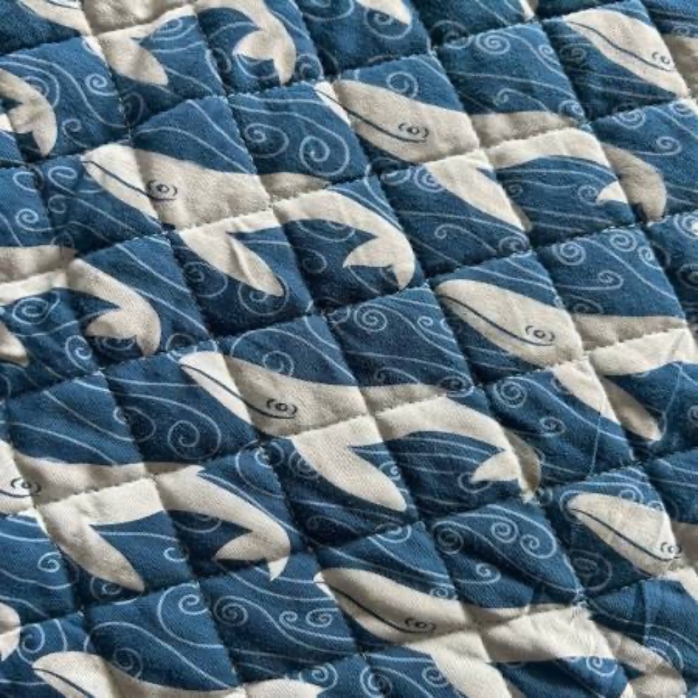 Kickee Pants - Print Quilted Stroller Blanket
